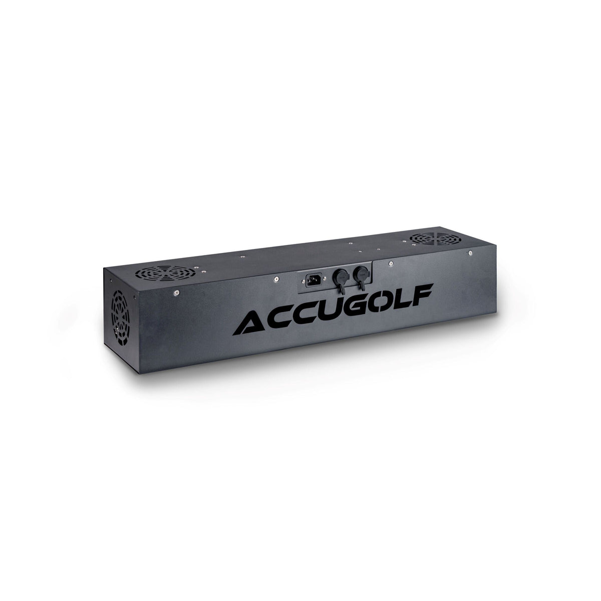 AccuGOLF Hawkeye Launch Monitor back view.