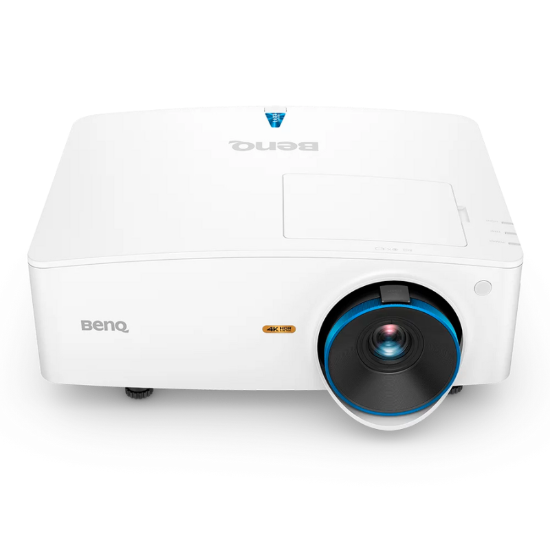 BenQ LK935 5500 Lumen 4K Laser Normal Throw Golf Simulator Projector front top angle.