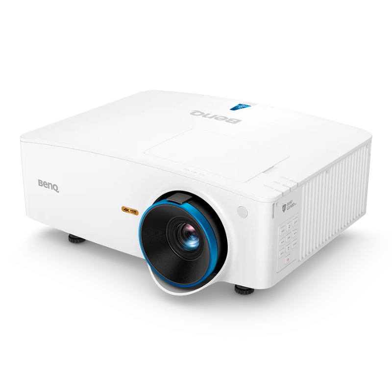 BenQ LK935 5500 Lumen 4K Laser Normal Throw Golf Simulator Projector right angle.