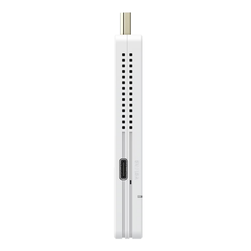 BenQ Qcast Mirror QP30 HDMI Wireless Dongle side facing view.