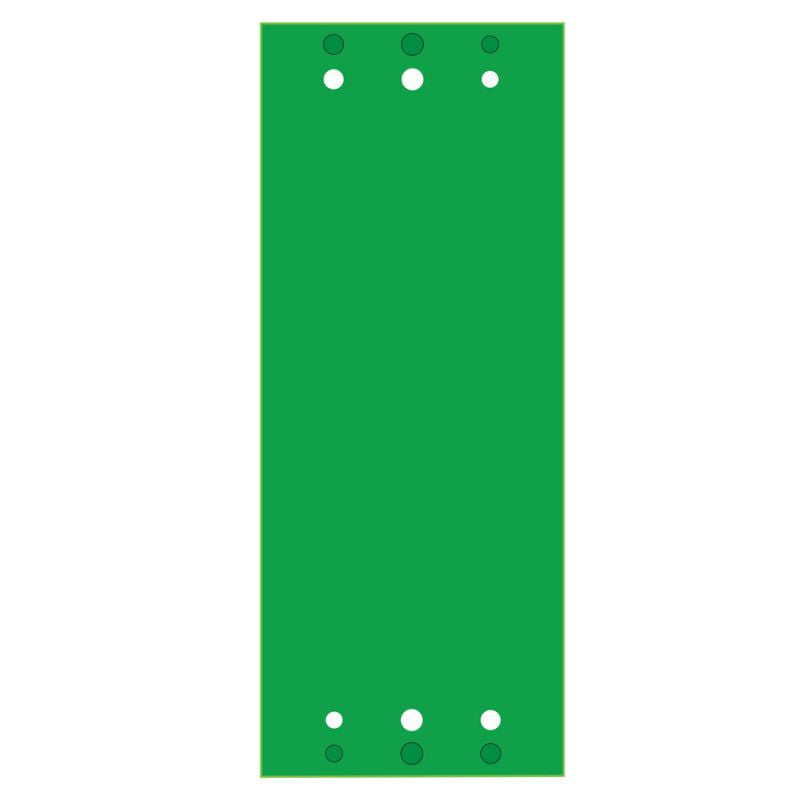 Big Moss Golf Competitor Pro TW V2 12x3 foot putting green with 6 holes.
