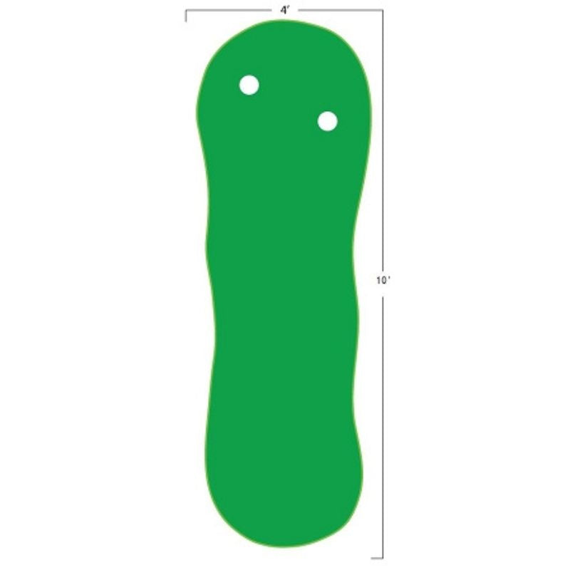 Big Moss Golf The Augusta 410 V2 10x4 foot putting green.