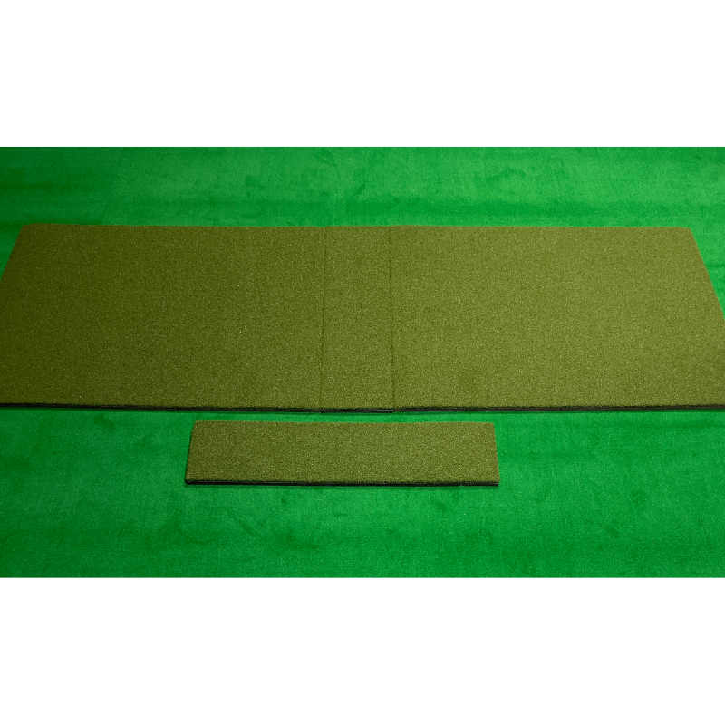 Big Moss True Launch PLUS Hitting Mat - 5'x9' with hitting strip.
