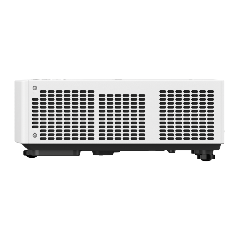 Panasonic PT-VMZ72U7 7300-Lumen WUXGA Normal Throw Golf Simulator Projector right sided view.