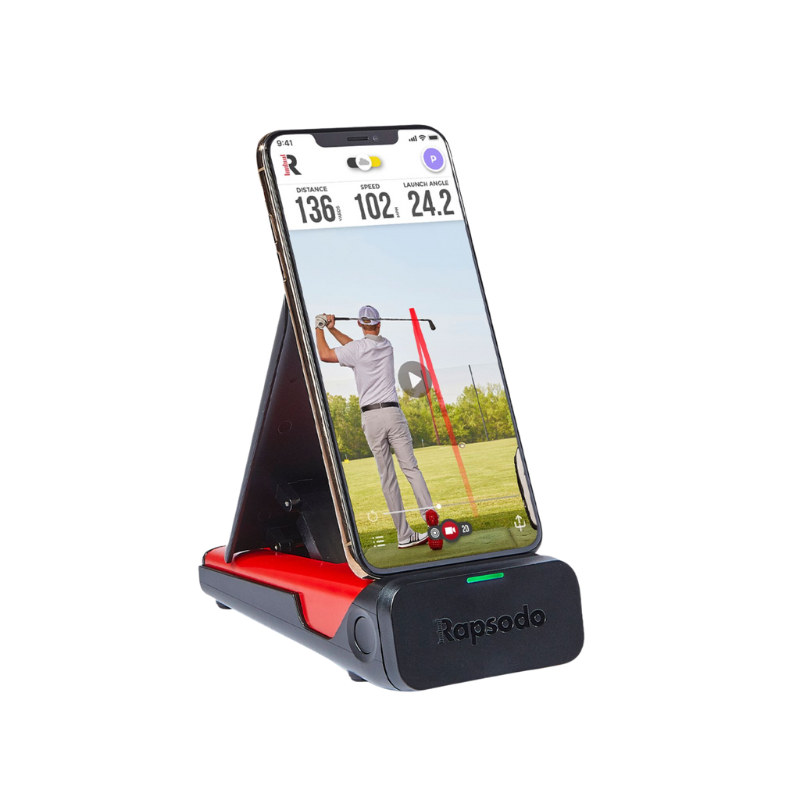 Rapsodo Mobile Launch Monitor Shot Tracer user interface.
