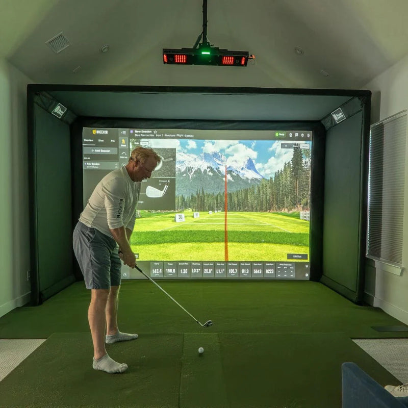 SIGPRO Commercial Enclosure front view man putting.
