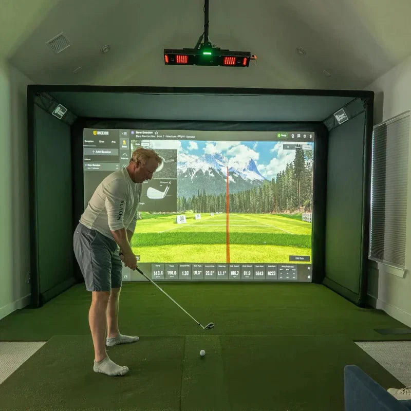 SIGPRO Commercial Enclosure front view man putting.