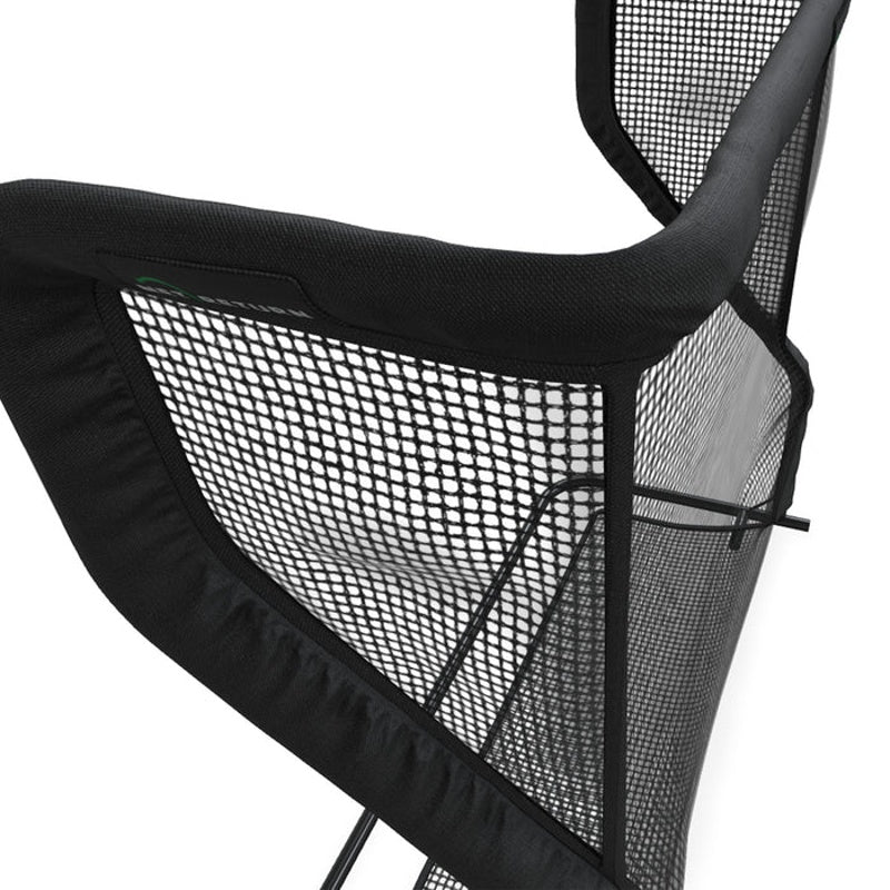 The Net Return Home Series Golf Net Junior corner angle view.
